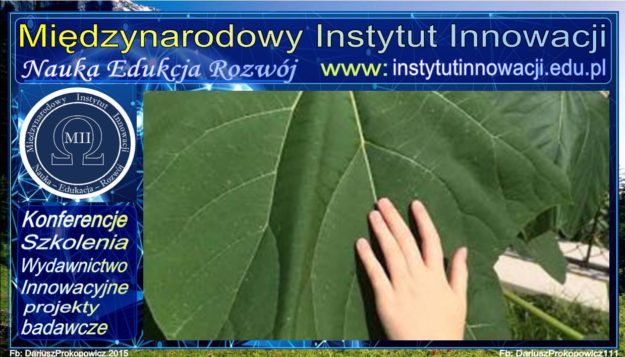Międzynarodowy Instytut Innowacji w Warszawie #DariuszProkopowicz