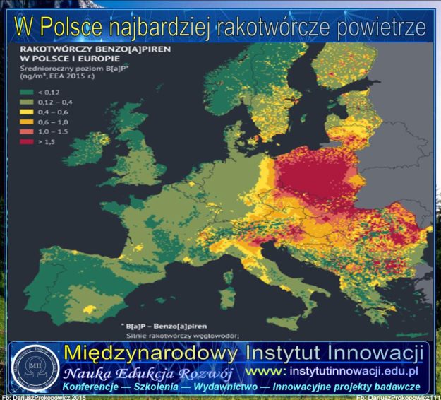 BANER INSTYTUT MII. – Kwadrat – Europa – Polska – rakotwórcze powietrze